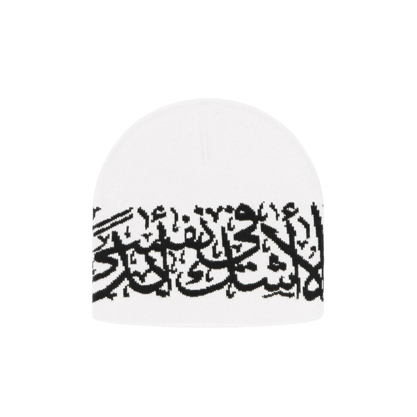 ISSA - WHITE/BLACK BEANIE