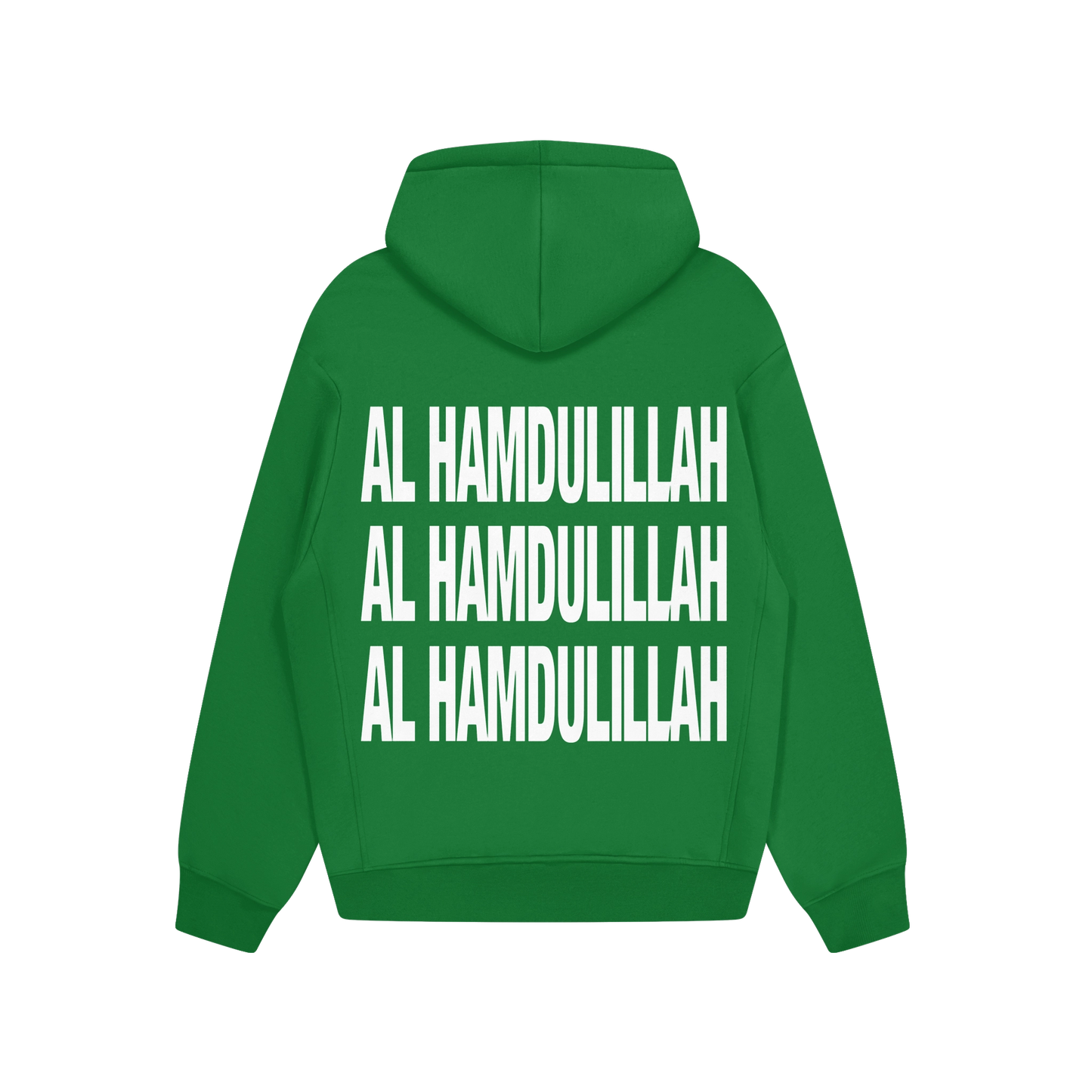 AL HAMDULILLAH - GREEN FOREST HOODIE