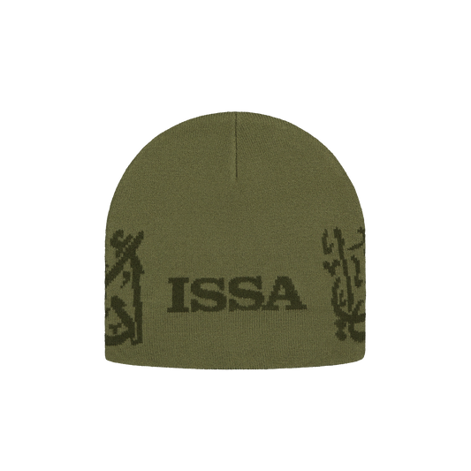 ISSA - KHAKI BEANIE